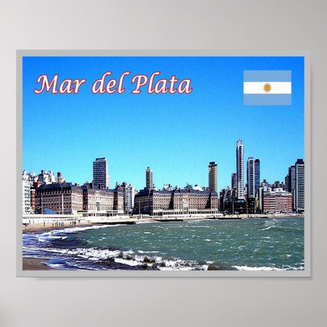 Mar del Plata - Skyline - Poster (Front)