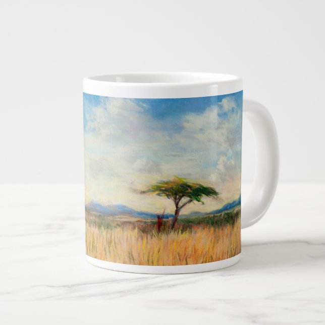 Mara Landscape 2012 Large Coffee Mug (Front Right)