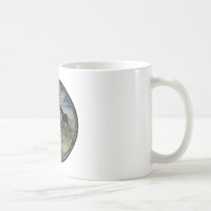 Mara Trumpet Glory African Elephant Zebra Oil Pain Coffee Mug