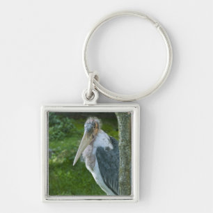 Marabou Key Ring