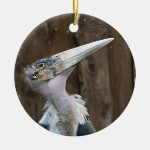 Marabou Stork Ceramic Tree Decoration