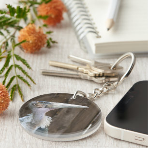 Marabou Stork Key Ring
