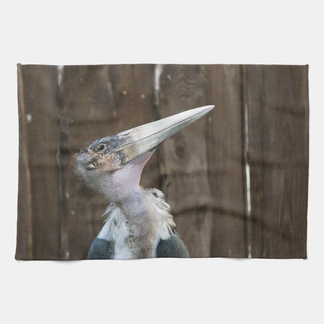 Marabou Stork Tea Towel (Horizontal)