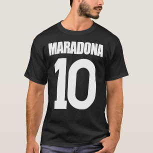 MARADONA 10 Back Print  Classic T-Shirt