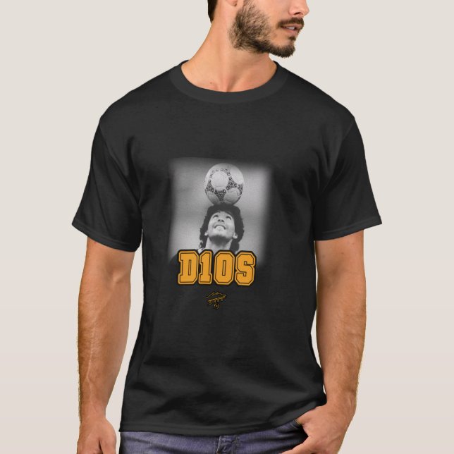 Maradona D10S Ball T-Shirt (Front)