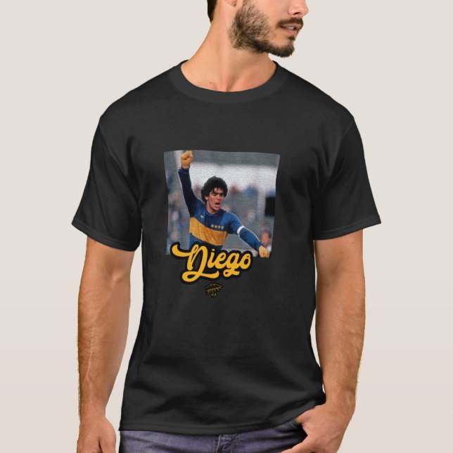 Maradona Diego Boca T-Shirt (Front)