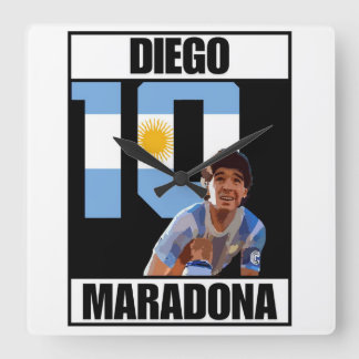 Maradona Square Wall Clock