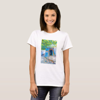 marakech beautiful moroccan city paint t shirt