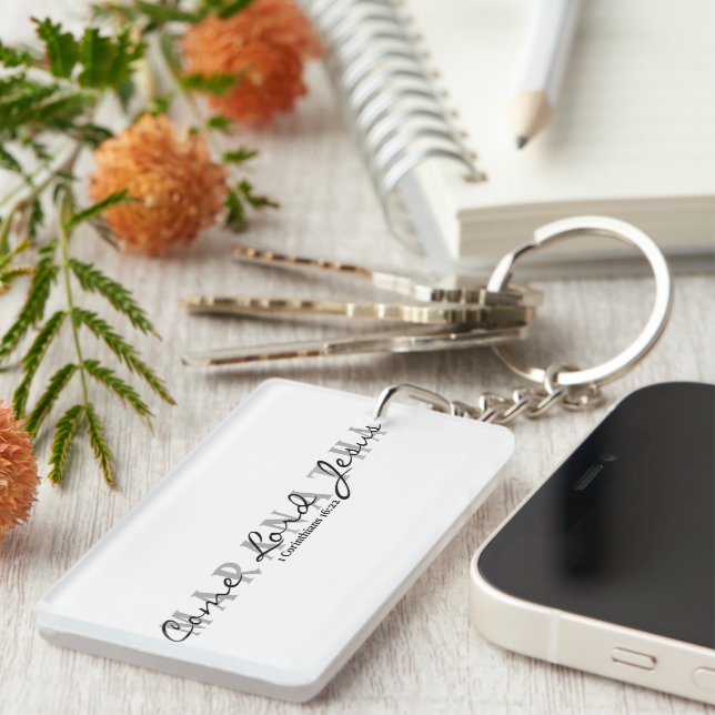 Maranatha- Come Lord Jesus Key Ring (Front Right)