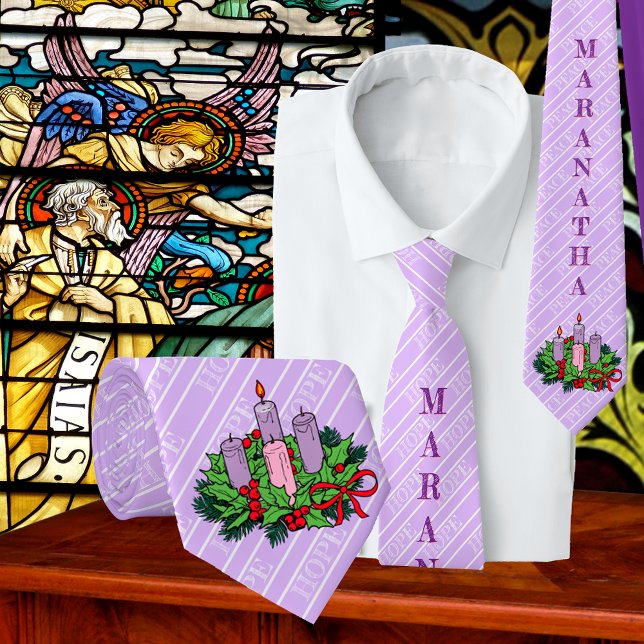 Maranatha Tie #1 of 4 for Advent (1st Week: HOPE)) (Creator Uploaded)