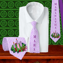 Maranatha Tie #2 of 4 for Advent (2nd Week: PEACE)