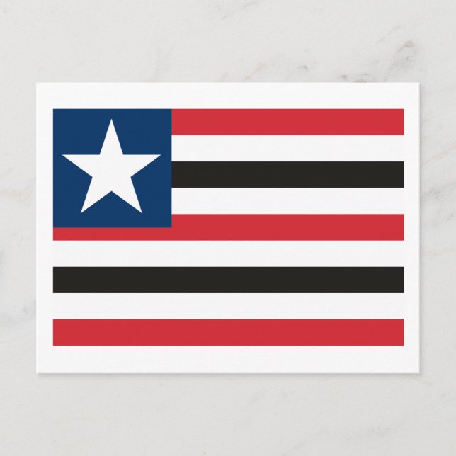 Maranhao Flag Postcard (Front)