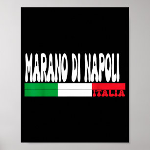 Marano Di Napoli City Italia Travel Lovers Italy F Poster