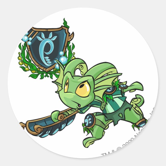 Maraqua Team Captain 1 Classic Round Sticker (Front)