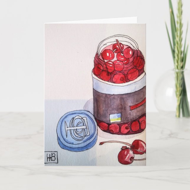 Maraschino Cherries Card (Front)