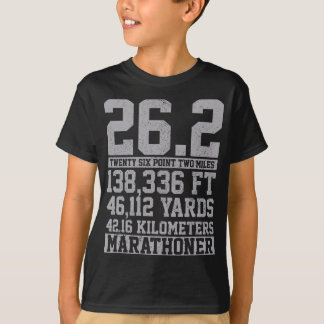 Marathon  - 26.2 Miles Running Runner  Gift T-Shirt