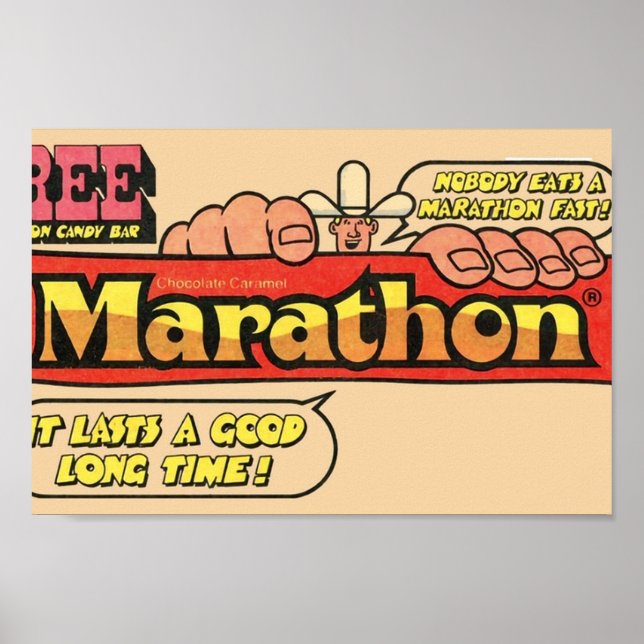 Marathon Candy Bar Poster (Front)