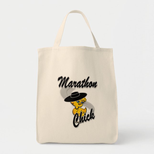 Marathon Chick #4 Tote Bag (Front)