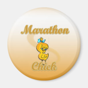 Marathon Chick Magnet