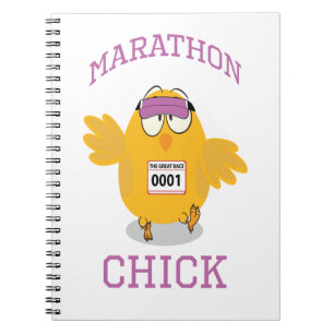 Marathon Chick Notebook