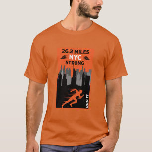Marathon Event Runner New York 26.2 T-Shirt