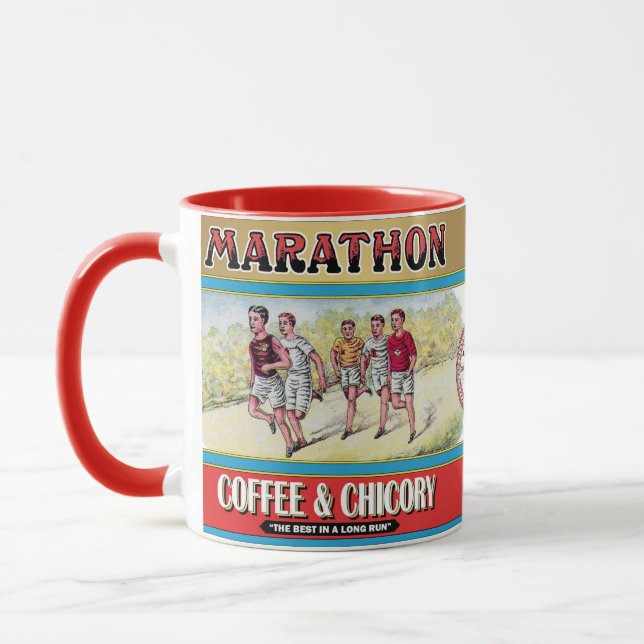 Marathon Fabled Coffee Label Mug (Left)