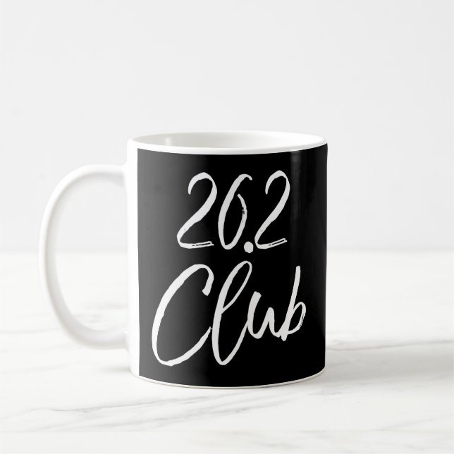 Marathon Finisher For Runners Running Gear 262 Clu Coffee Mug (Left)