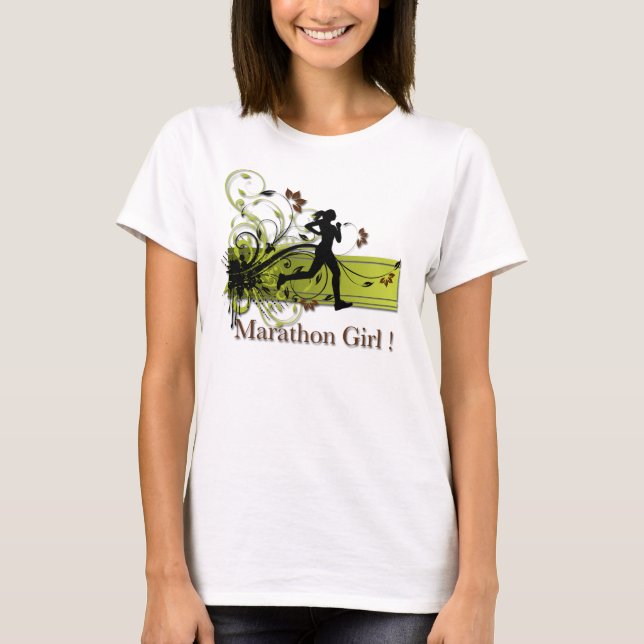 Marathon Gril T-Shirt (Front)