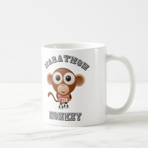 Marathon Monkey Coffee Mug