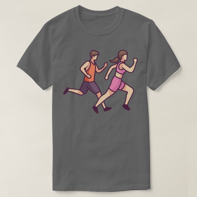 Marathon Race T-Shirt (Design Front)