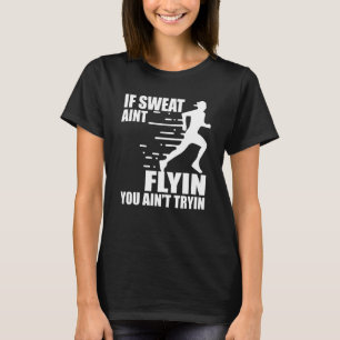 Marathon Racer Sprint Runner Athlete Running Race T-Shirt
