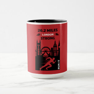 Marathon Runner London 26.2 Mug