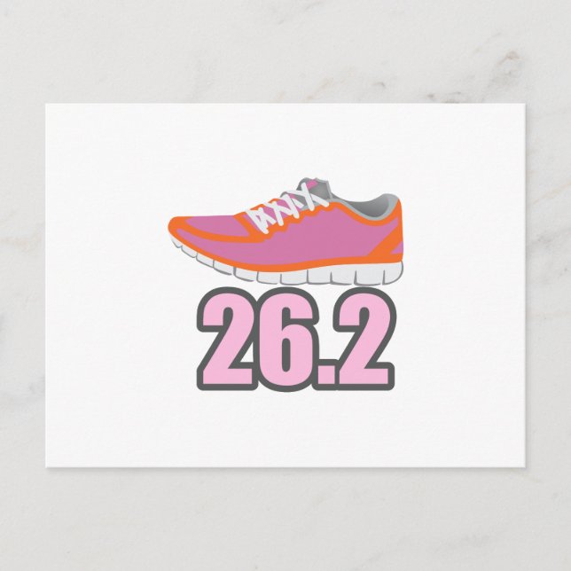 MARATHON RUNNER POSTCARD (Front)