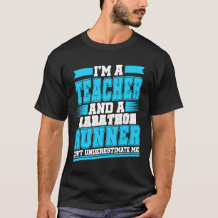 Marathon Runner Teacher Running  Half First Race G T-Shirt