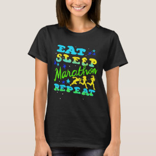 Marathon Runners Novelty Gift T-Shirt