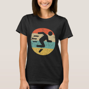 Marathon Running Shirt Retro Fast Runner