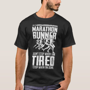 Marathon Running Training Runner Finisher Coach Be T-Shirt