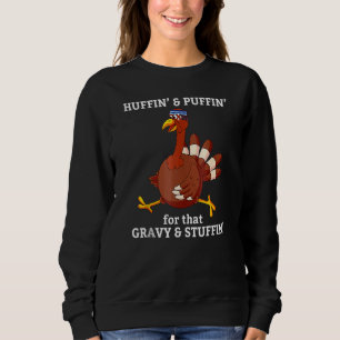Marathon Running Turkey Trot  Group Team Turkey Sweatshirt