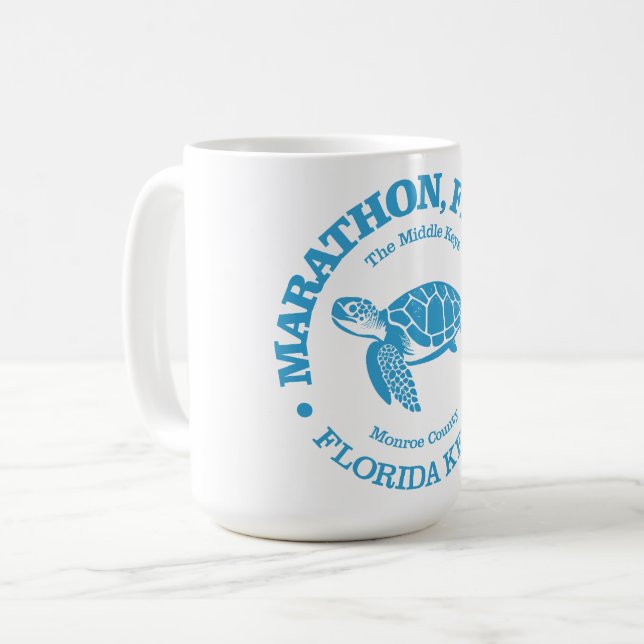 Marathon (sea turtle) coffee mug (Front Left)