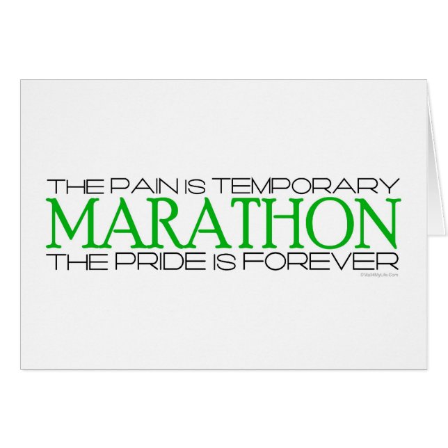Marathon - The Pride is Forever (Front Horizontal)