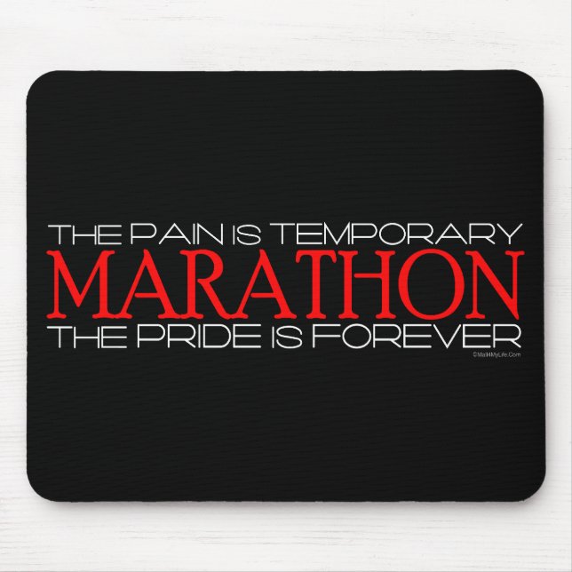 Marathon - The Pride is Forever Mouse Mat (Front)