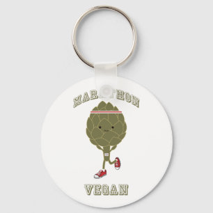 Marathon Vegan Key Ring