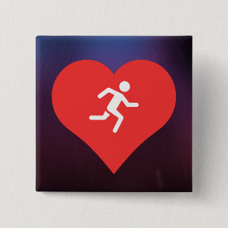 Marathons Pictogram 15 Cm Square Badge