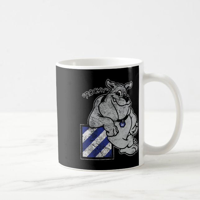 Marauder 3rd Infantry Division Rocky The Bulldog  Coffee Mug (Right)
