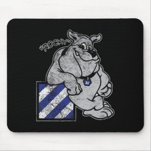 Marauder 3rd Infantry Division Rocky The Bulldog  Mouse Mat