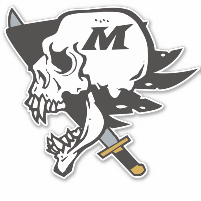 Marauders Fantasy Football Sticker (Front)