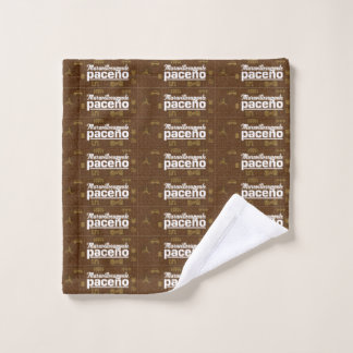 Maravillosamente paceño wash cloth