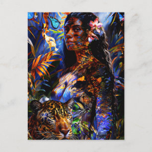 “Marayuna” -  Forest Palette - Women In Amazonia Postcard