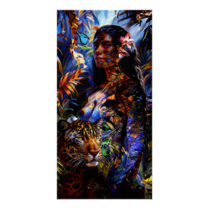“Marayuna” - Forest Palette - Women In Amazonia Poster