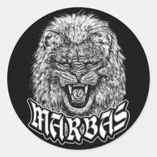 Marbas Classic Round Sticker